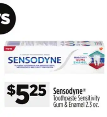 Dollar General Sensodyne Toothpaste Sensitivity Gum & Enamel offer