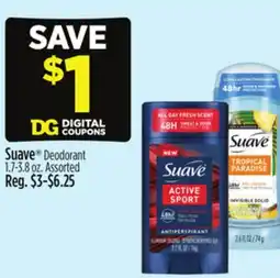 Dollar General Suave Deodorant offer