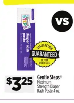 Dollar General Gentle Steps Maximum Strength Diaper Rash Paste offer