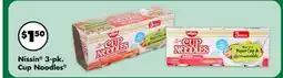 Dollar Tree Nissin 3-pk. Cup Noodles offer