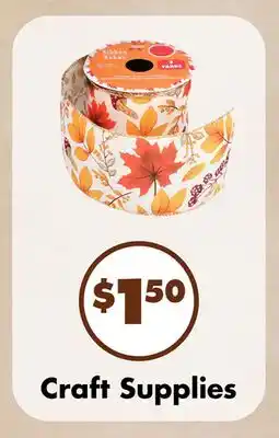 Dollar Tree Craft Supplies offer