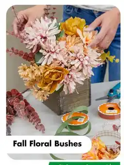 Dollar Tree Fall Floral Bushes offer