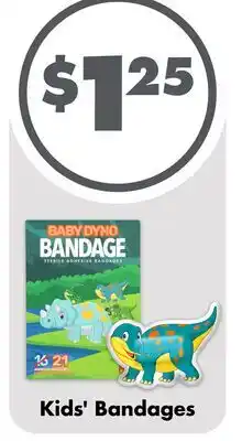 Dollar Tree Kids' Bandages offer