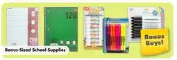 Dollar Tree Bonus-Sized School Supplies offer