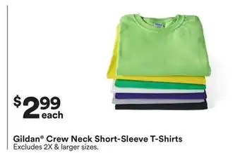 Michaels Gildan Crew Neck Short-Sleeve T-Shirts offer