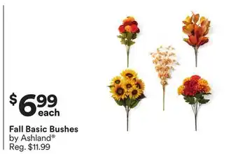 Michaels Fall Basic Bushes by Ashland offer