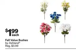 Michaels Fall Value Bushes by Ashland offer
