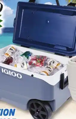 Big 5 Igloo MaxCold Latitude 90 Quart Rolling Cooler offer