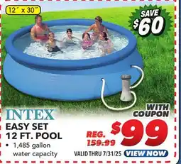 Big 5 Intex Easy Set 12-ft. Backyard Pool offer