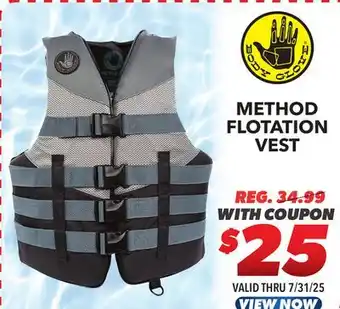 Big 5 Body Glove Method Flotation Vest offer