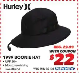 Big 5 Hurley 1999 Boonie Hat offer