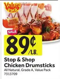 Stop&Shop Stop & Shop Chicken Drumsticks offer