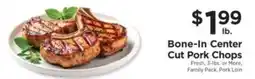 ShopRite Bone-In Center Cut Pork Chops offer