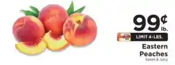 ShopRite Eastern Peaches offer
