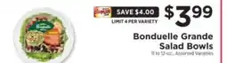 ShopRite Bonduelle Grande Salad Bowls offer