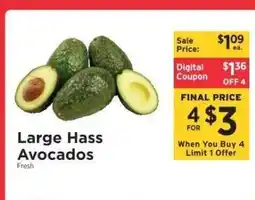 ShopRite Large Hass Avocados offer