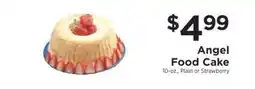 ShopRite Angel Food Cake offer