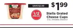 ShopRite Stella Grated Cheese Cups offer