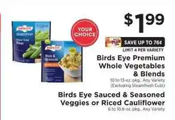 ShopRite Birds Eye Vegetables offer