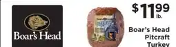 ShopRite Boar's Head Pitcraft Turkey offer