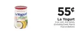 ShopRite La Yogurt offer