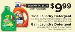 ShopRite Tide Laundry Detergent offer