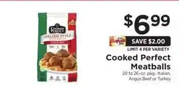 ShopRite Cooked Perfect Meatballs offer