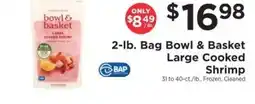 ShopRite Bowl & Basket Large Cooked Shrimp offer