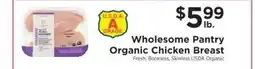 ShopRite Wholesome Pantry Organic Chicken Breast offer