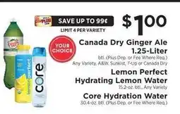ShopRite Canada Dry Ginger Ale offer