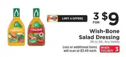 ShopRite Wish-Bone Salad Dressing offer