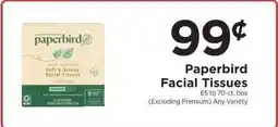 ShopRite Paperbird Facial Tissues offer