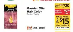ShopRite Garnier Olia Hair Color offer