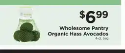 ShopRite Wholesome Pantry Organic Hass Avocados offer