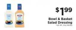 ShopRite Bowl & Basket Salad Dressing offer