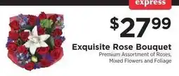 ShopRite Exquisite Rose Bouquet offer