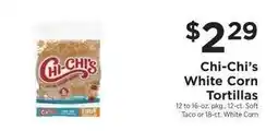 ShopRite Chi-Chi's White Corn Tortillas offer