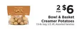 ShopRite Bowl & Basket Creamer Potatoes offer