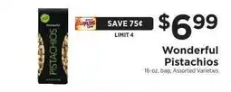 ShopRite Wonderful Pistachios offer