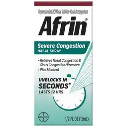 Walgreens Severe Congestion Nasal Spray offer