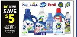 Dollar General Brands Shown Here offer