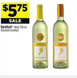 Dollar General Barefoot Wine offer
