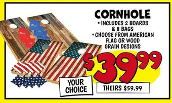 Ollie's CORNHOLE offer
