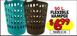Ollie's 50 L. FLEXIBLE HAMPER offer