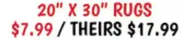Ollie's 20 X 30 RUGS offer