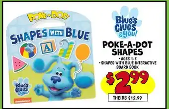 Ollie's POKE-A-DOT SHAPES offer