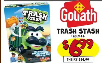 Ollie's Goliath TRASH STASH offer