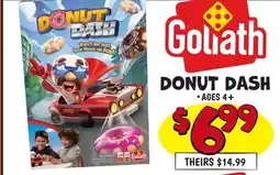 Ollie's GOLIATH DONUT DASH offer