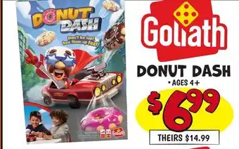 Ollie's GOLIATH DONUT DASH offer