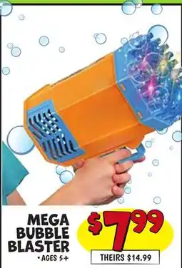 Ollie's MEGA BUBBLE BLASTER offer